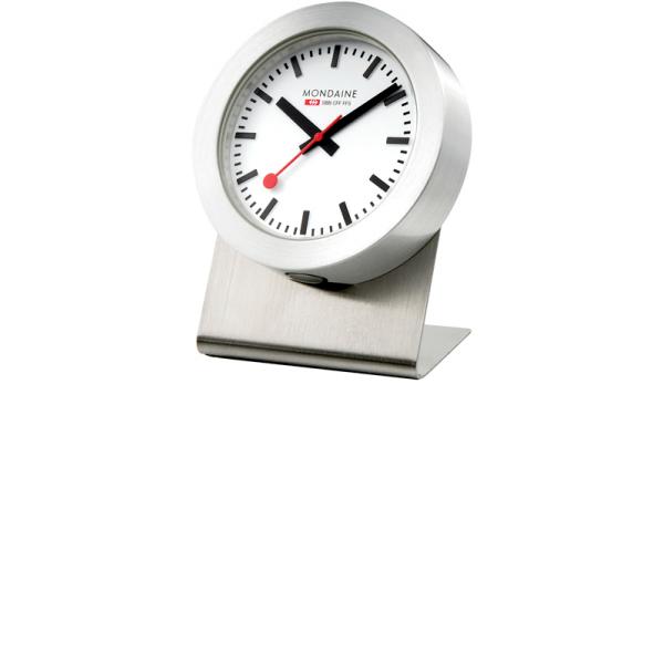 mondaine magnet clock quartz kleine sbb bahnhofs tischuhr