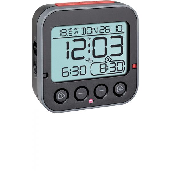 tfa bingo 2 0 nachtlicht funkwecker thermometer 2 alarme