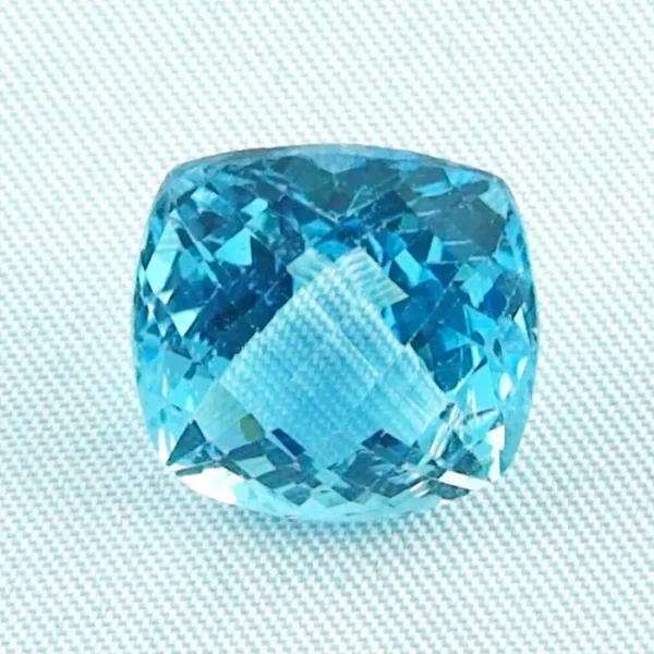 17 83 ct AAA Blautopas Swiss Blue Kissen Harlequinschliff Edelsteine Blautopaz online kaufen es00117 1