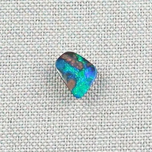 Echter Boulder Opal australien gruen blau multi color zertifikat online kaufen OM00077 1