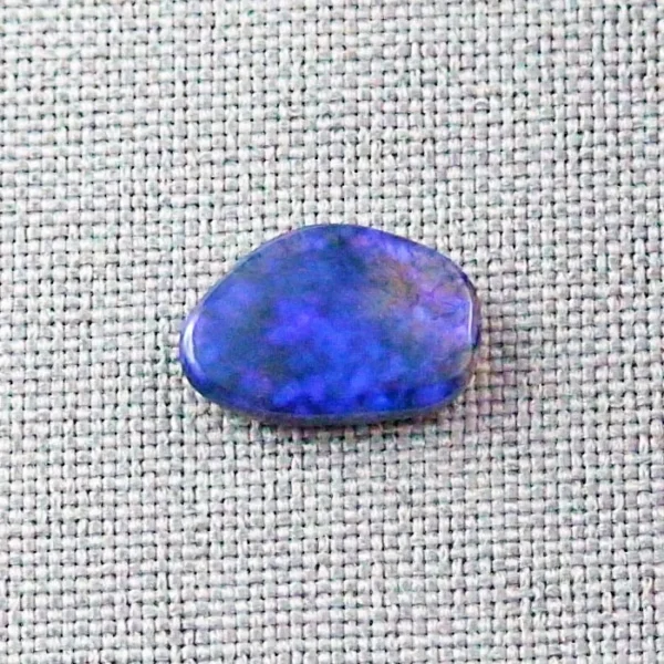 echter blauer black crystal opal edelstein opale onlineshop zertifikat australien OM00002 1
