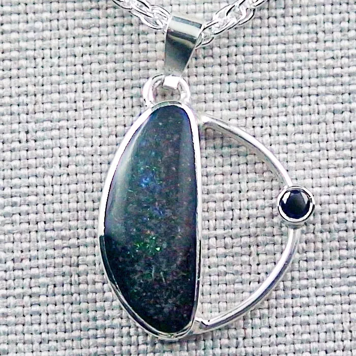 A00286 1 silber anhaenger mit fairy boulder opal diamant und kette schmuck sicher online bestellen