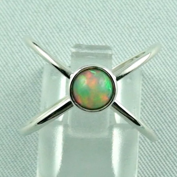 R00190 1 silberopalring opalring welo opal ring ringe online kaufen