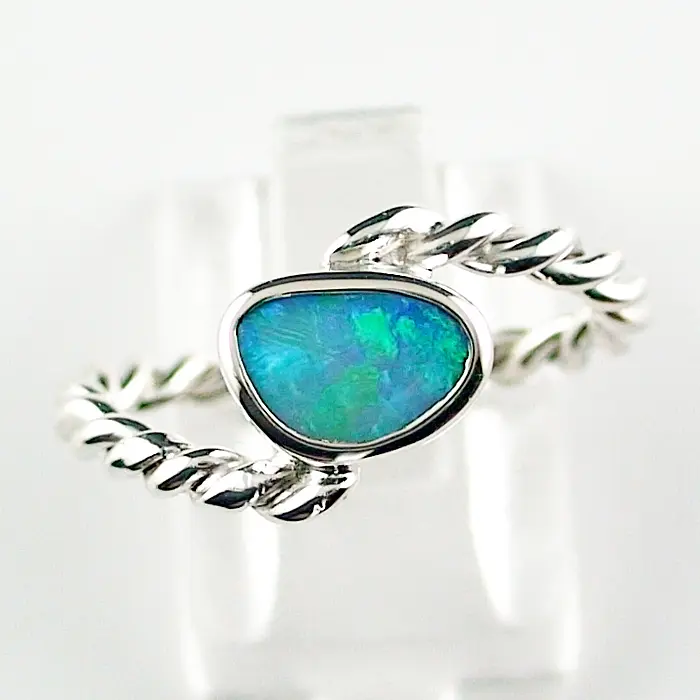 R00345 1 935er silber ring mit black crystal opal silber opalringe sicher online bestellen