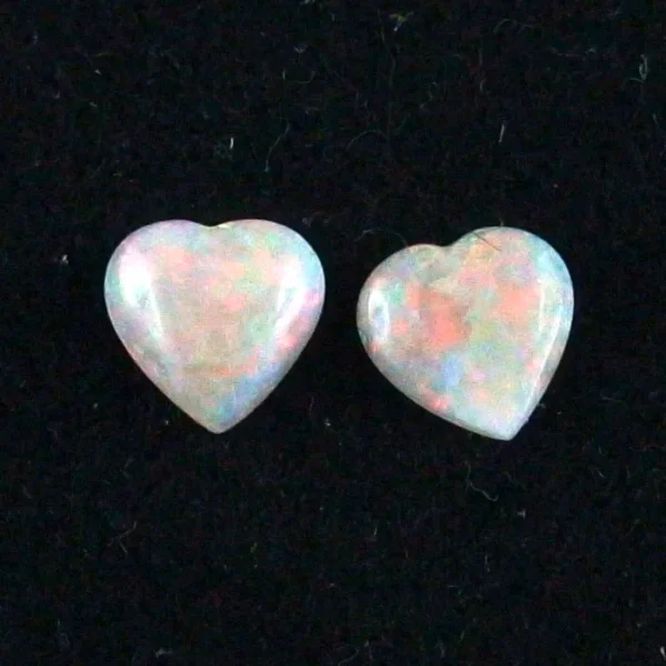 TO00565 1 coober pedy white opal herz paar herzopale sicher online kaufen