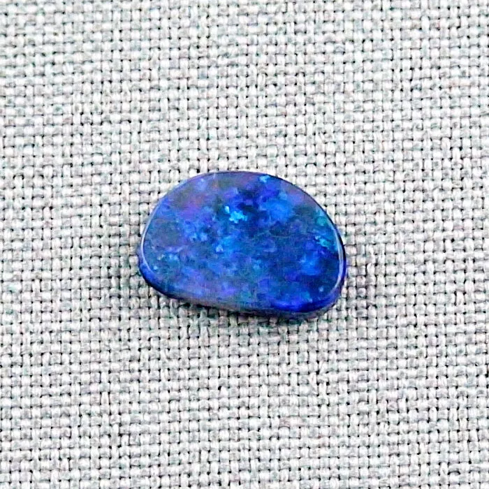 blauer black opal edelstein opal australien zertifikat online kaufen OM00001 1