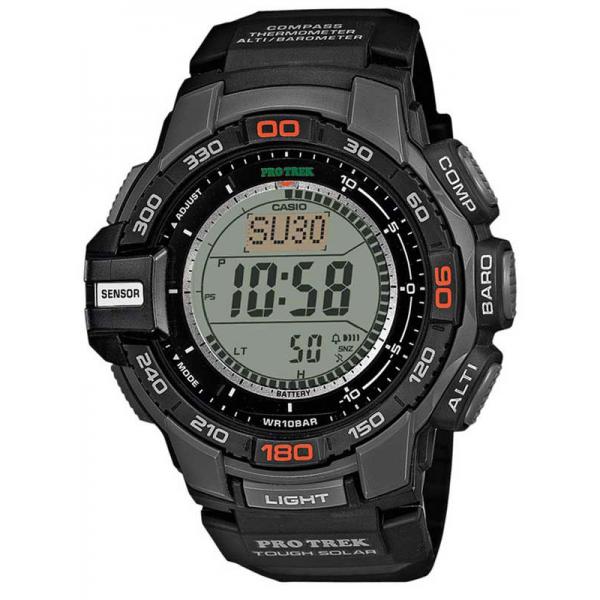 casio pro trek solaruhr alti baro thermo kompass