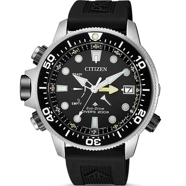 citizen promaster aqualand marine eco drive taucheruhr tiefenmesser