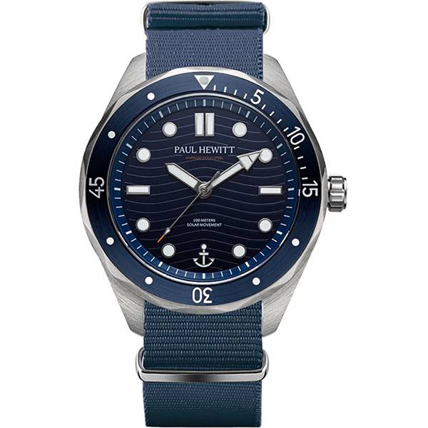 paul hewitt ocean diver solar taucheruhr nato blau