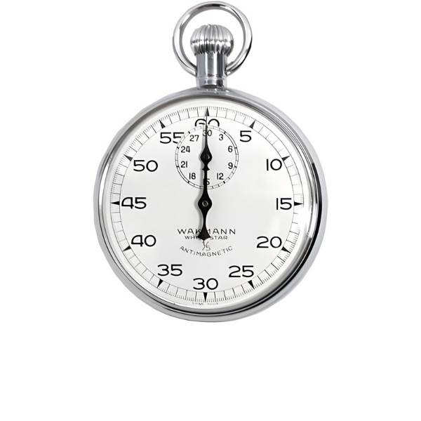 wakmann mechanische handstoppuhr white star