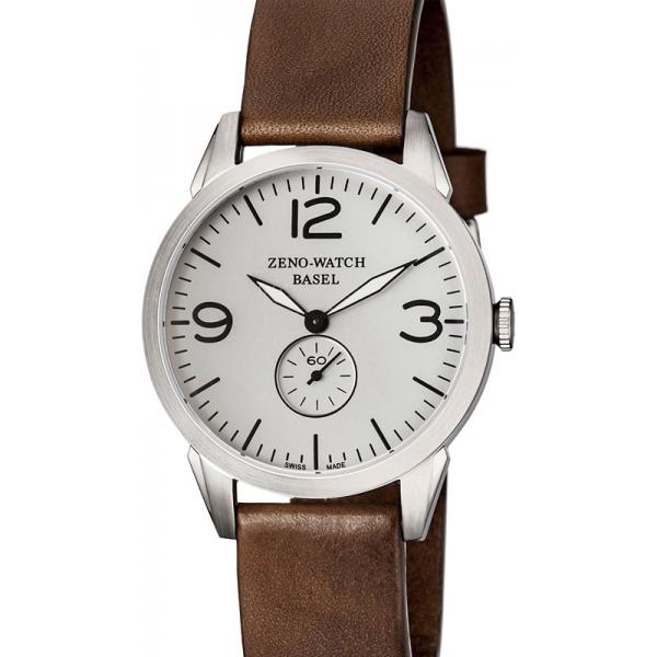 zeno watch basel vintage line quartzuhr edelstahl