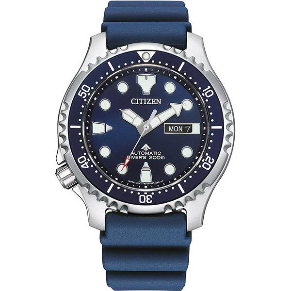 citizen promaster diver automatik taucheruhr blau