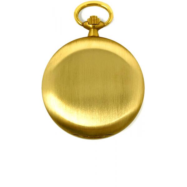 klassik taschenuhr handaufzug nos in 18k gold