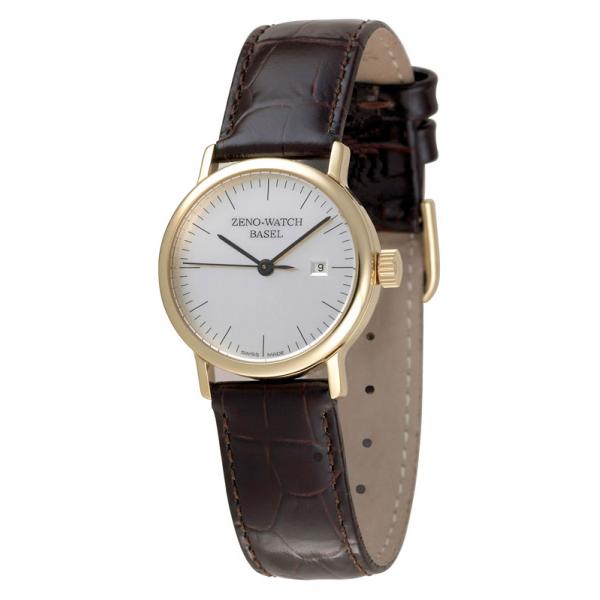 zeno watch basel bauhaus femina automatik uhr silber vergoldet