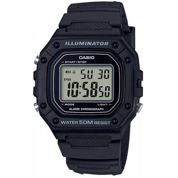 casio sport digitaluhr illuminator schwarz