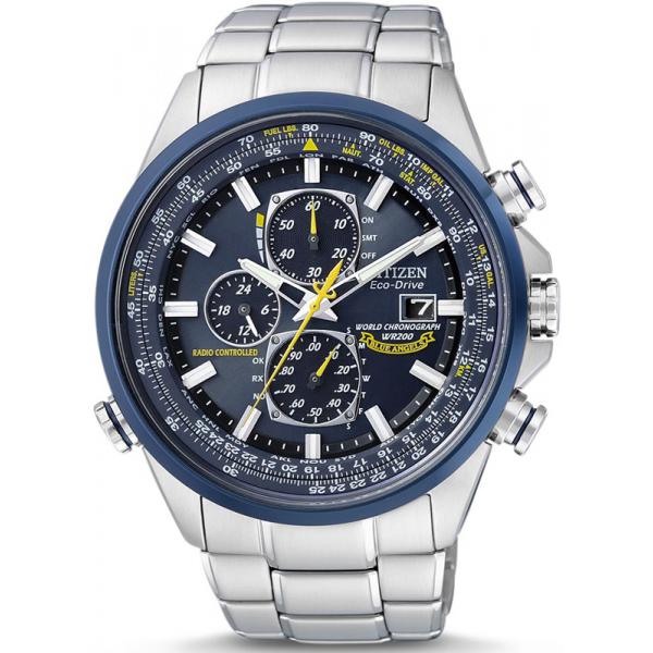 citizen blue angels promaster worldtime chrono eco drive funkuhr