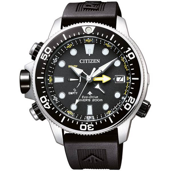 citizen promaster aqualand marine eco drive taucheruhr tiefenmesser