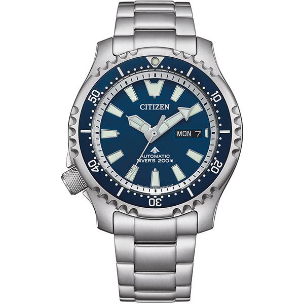 citizen promaster diver automatik fugu taucheruhr blau