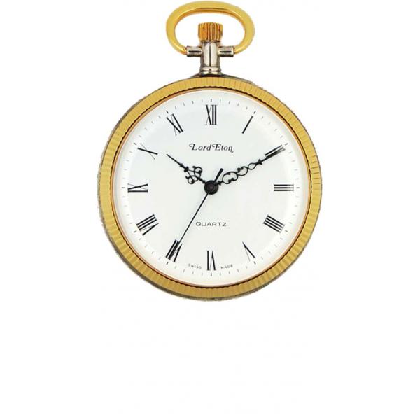 klassik taschenuhr quartz roma lpine bicolor