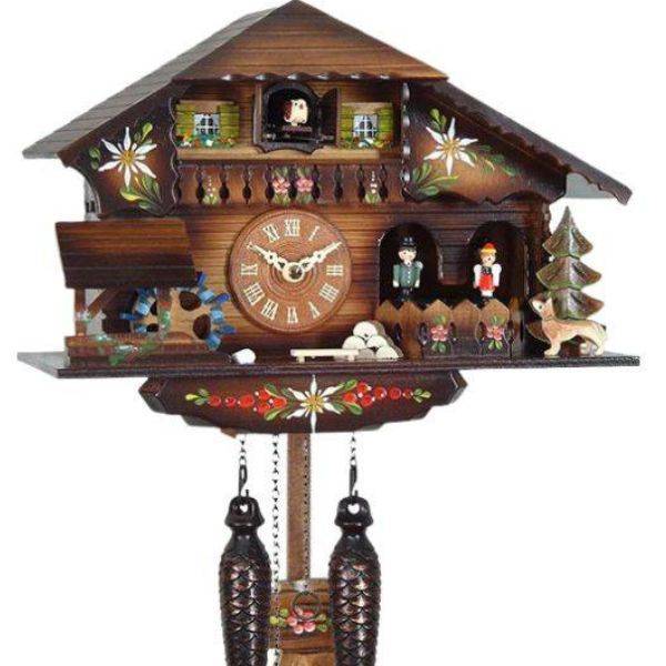 kuckucksuhr chalet swiss holz q wanduhr folklore