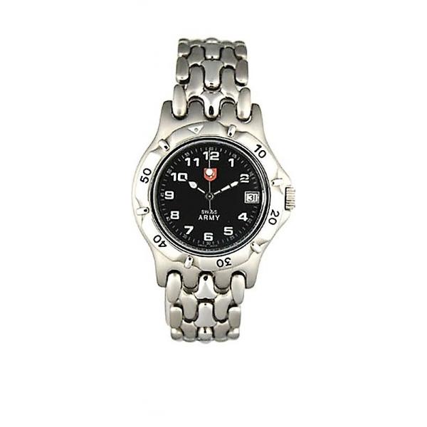 swiss army spirit small quartzuhr schwarz