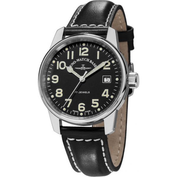 zeno watch basel pilot classic handaufzug fliegeruhr draft