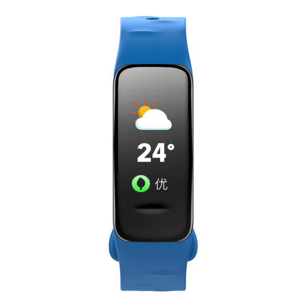 Fitness Tracker, blau, mit Farbdisplay