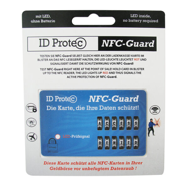 ID Protec Schutzkarte mit LED