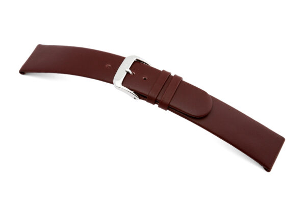 Lederband Merano 22mm bordeaux XL