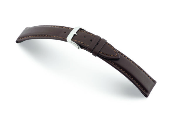 Lederband Corona 20 mm mokka