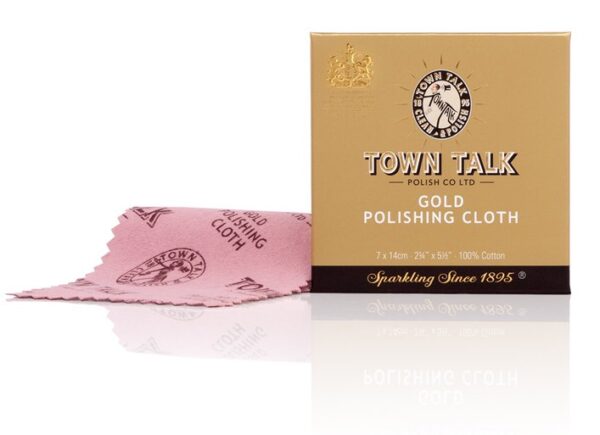 Mr Town Talk Mini Gold Poliertuch 7 x 14 cm