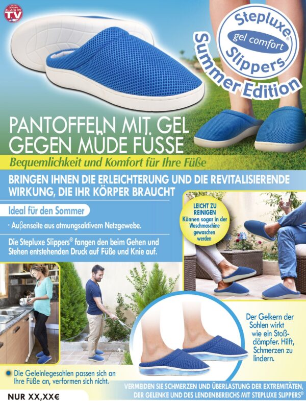 Stepluxe Gel Comfort - Größe 37/38 - unglaublich entspanntes Gehen & Stehen!