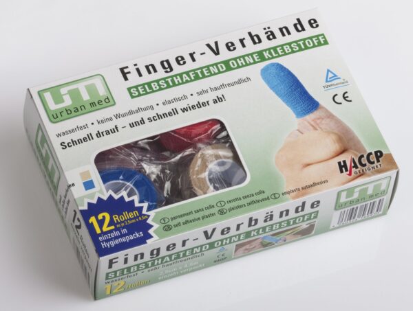 RF Care Fingerschutz selbsthaftend - 12 Rollen in einer Box