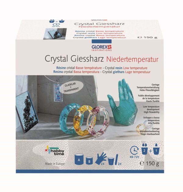 Crystal Gießharz Niedertemperatur, 150g