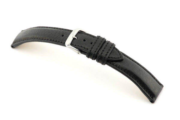 Lederband Sherwood 20 mm schwarz BIO