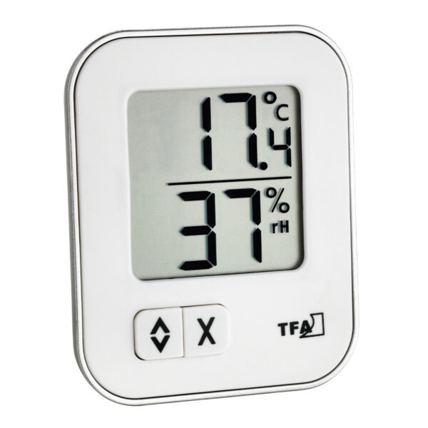 TFA Digitales Thermo-Hygrometer Moxx, weiß