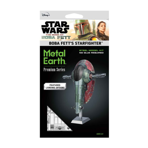 Metal Earth: Premium Series STAR WARS The Mandalorean - Boba Fett´s Starfighter