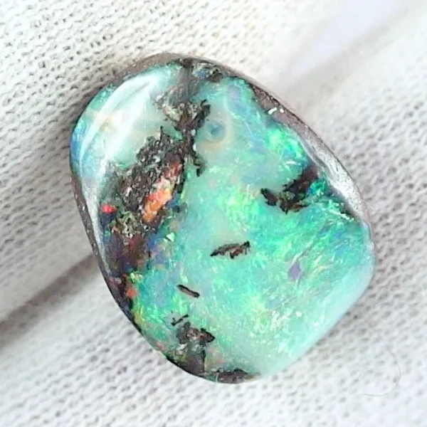 Boulder Opal 9,09 ct Opal Edelstein Multicolor aus den Boulder Opal Fields