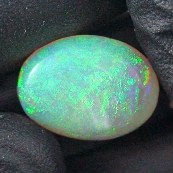 Black Crystal Opal 9,59 ct Grün Blau Türkiser Vollopal