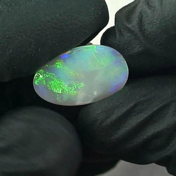 8,39 ct. Semi Black Opal  Vollopal Lightning Ridge