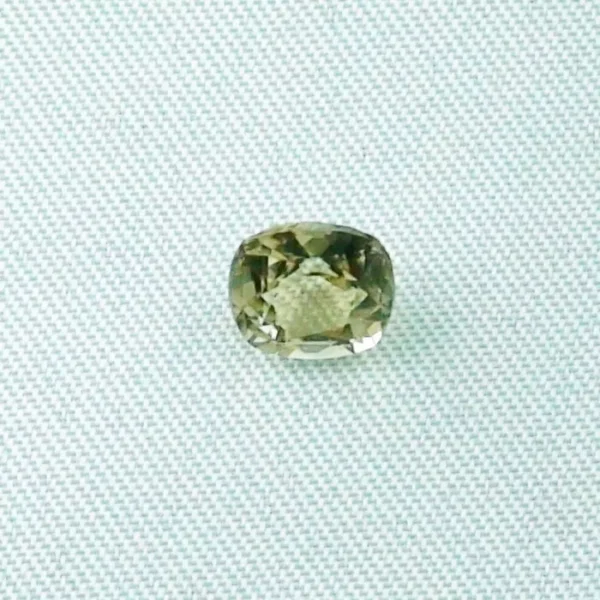 1,12 ct Turmalin Brauner Verdelith Edelstein Kissenschliff Tourmalin