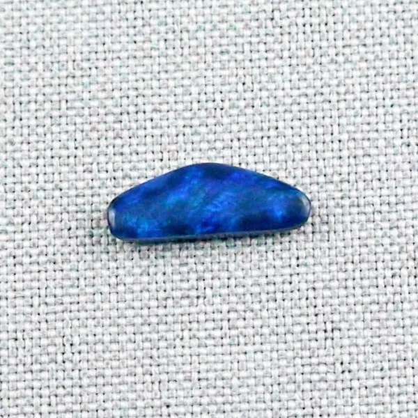 Blauer Lightning Ridge Black Opal 1,62 ct Multicolor Vollopal Edelstein