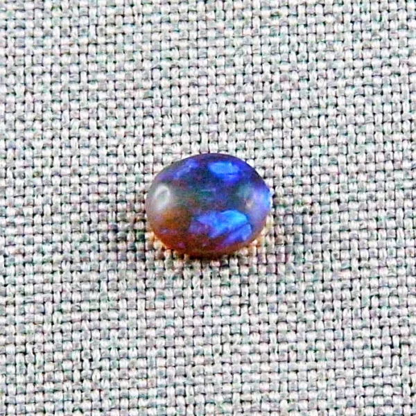 Black Crystal Opal 1,72 ct Blauer Multicolor Vollopal Lightning Ridge