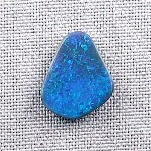 Blauer 6,26 ct Lightning Ridge Black Opal Blauer Vollopal Australien