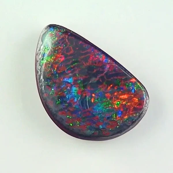 24,77 ct Yowah Nuss Opal Opalstein Multicolor Regenbogen Investment