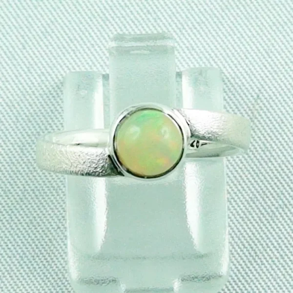 Silber Damenring echter Welo Opal 0,89 ct Opalring