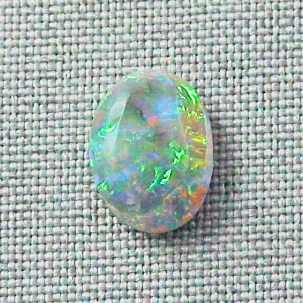 Lightning Ridge Black Crystal Opal 3,47 ct Regenbogen Vollopal