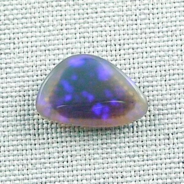 Lightning Ridge Black Crystal Opal 4,05 ct Blau Violetter Vollopal