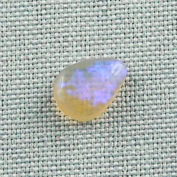 Lightning Ridge Black Crystal Opal 2,22 ct Blauer Multicolor Vollopal