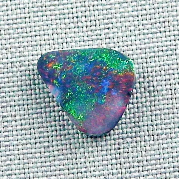 Lightning Ridge Black Opal 3,67 ct Multicolor Vollopal Edelstein